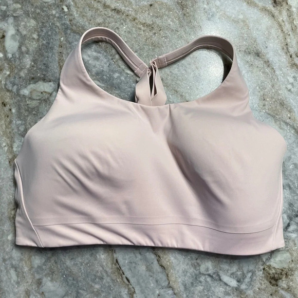 Athleta Advance Sports Bra Light Pink Athletic Size 34D - Picture 3 of 8